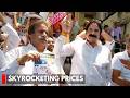 Congress Protests Against Skyrocketing Prices