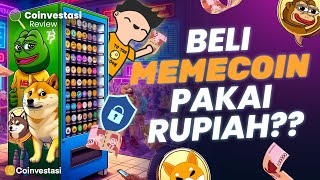 Exchange crypto paling memecoin | Cara main crypto memecoin pakai Rupiah ada airdrop!! screenshot 2