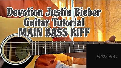 Justin Bieber - Devotion // Guitar Tutorial with Chords(TABS)