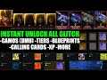 NEW INSTANT UNLOCK ALL GLITCH! VARIANTS/CAMOS/XP/TIERS! BOT LOBBY GLITCH COLD WAR! COLD WAR GLITCHES