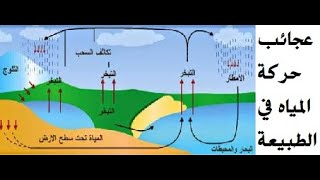 ماهي الدورة الهيدرولوجية - دورة المياه في الطبيعة - الجورة الهيدروجيوجية للمياه-علم الهيدرولوجي