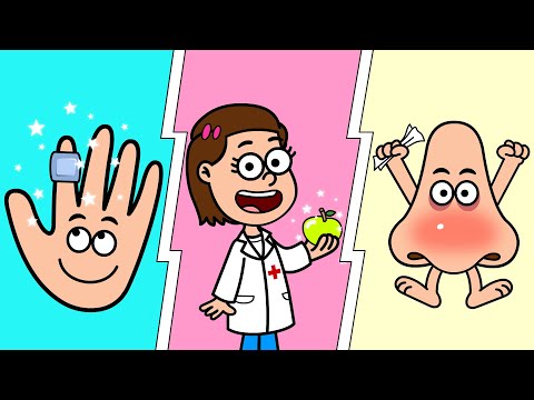 Boo Boo Song | Healthy Meal | Sick Song | Healthy Habits | Toddlers | Nursery Rhymes | Germs | Kids