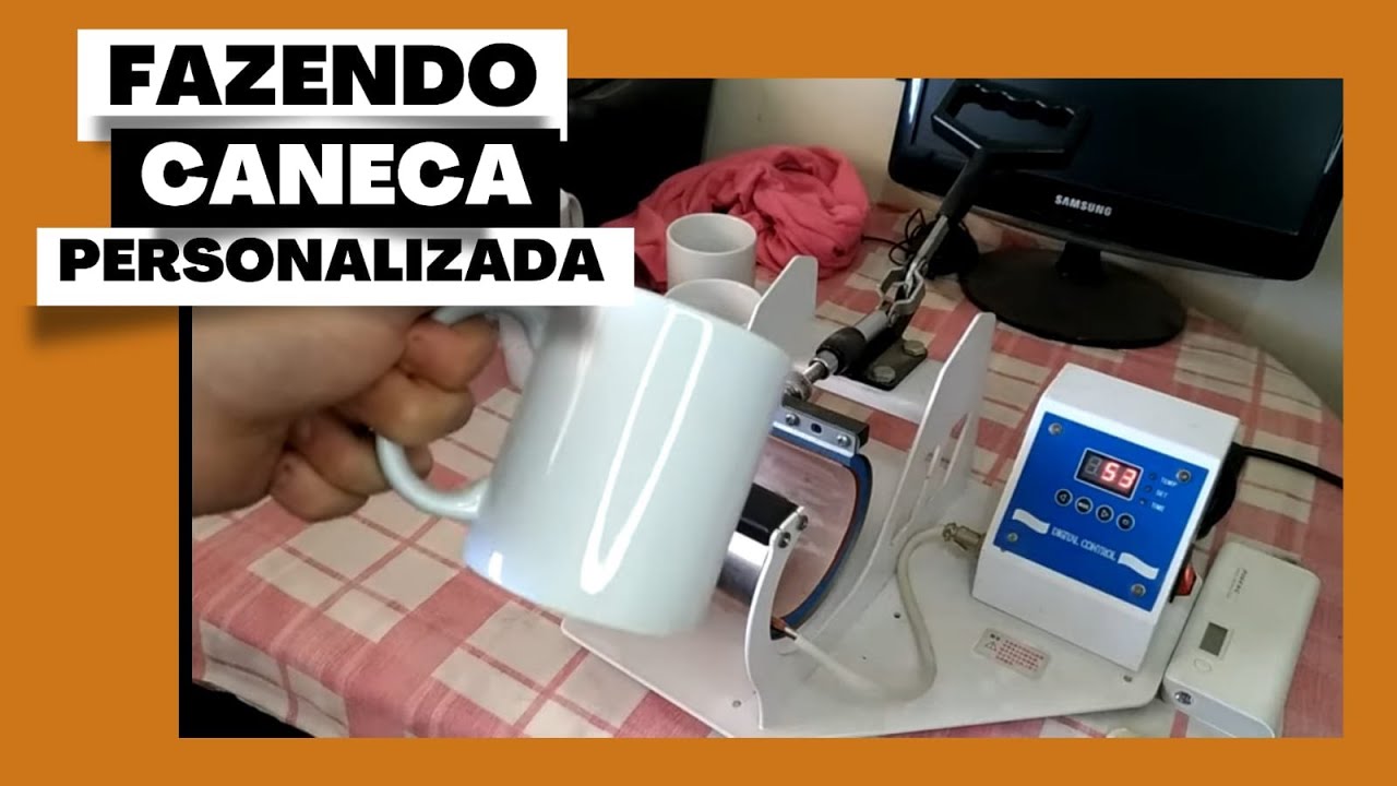 Como fazer Caneca personalizada - Passo a passo - YouTube