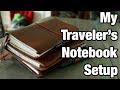 My Traveler's Notebook Setup -From A Dude's Perspective