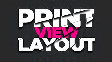 Change the view of the document into Print Layout.