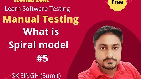 What is Spiral Model in SDLC || Manual Testing full Course class-5 || Software Testing with Sumit