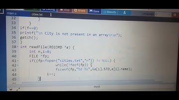 Linear Search on Cities.txt