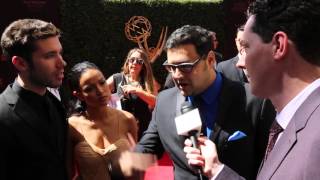 2016 soapcentral.com Daytime Emmys Red Carpet: Gregori J Martin, Kristos Andrews, and Karrueche Tran Content