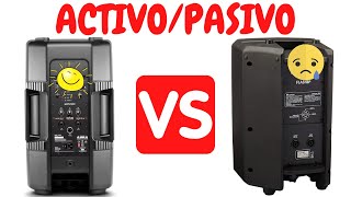 Diferencia entre bocina activa/pasiva