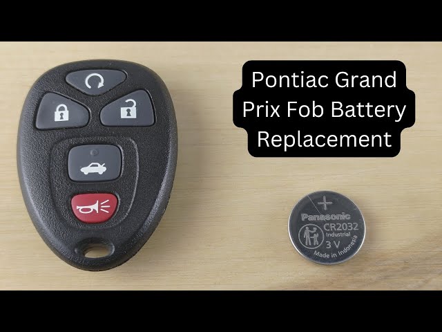 Pontiac Grand Prix OEM 3 Button Key Fob