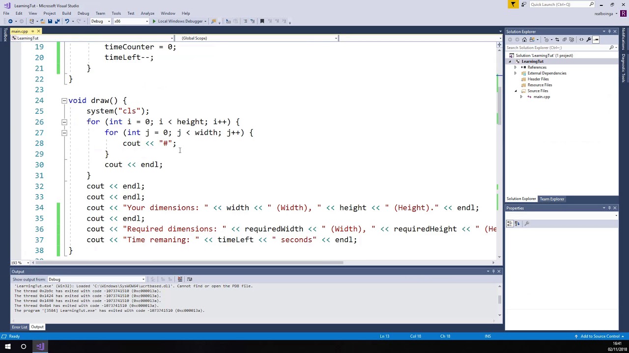 C++ coding #15 (Challenge #3) | Advanced conio, functions, and loops ...