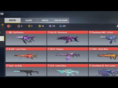 MANY MYTHICS STACKED CODM SALE 🔥 - YouTube