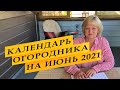 Лунный календарь садовода-огородника на июнь 2021 года.