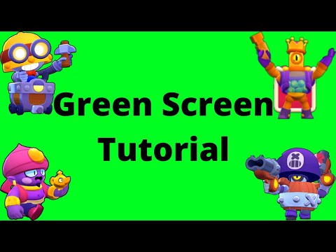 How to Make a Green Screen (Brawl Stars) - Tutorial #1