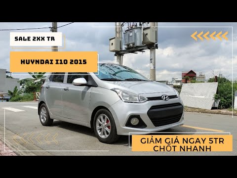 Video Dòng xe Huyndai i10 2015 cũ giá cực rẻ tại bình dương - youtube
