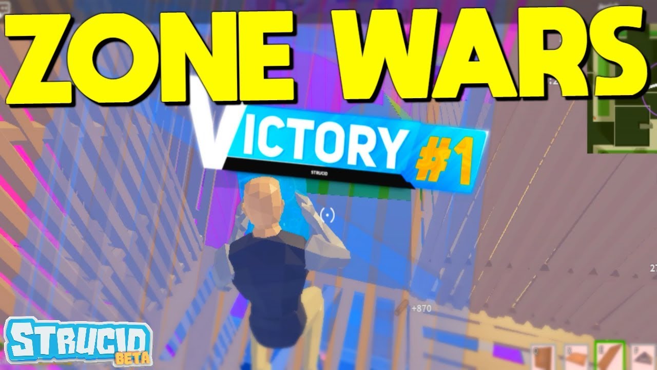 Winning The New Zone Wars Gamemode Strucid Fortnite Youtube - i actually tried roblox strucid zone wars youtube