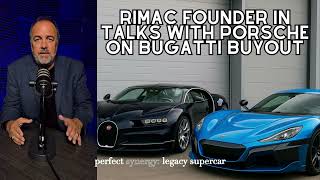 Rimac Founder Says He Is in Talks With Porsche on Bugatti Buyout