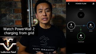 Watch Tesla PowerWall 2 charging from grid! screenshot 5