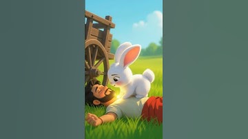 The mango tree of the farmer and the rabbit #ai#rabbit#farmer#mango#shortfeed#viralshorts#cartoon