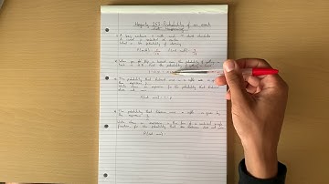 Hegarty 353 - Probability of an event not happening