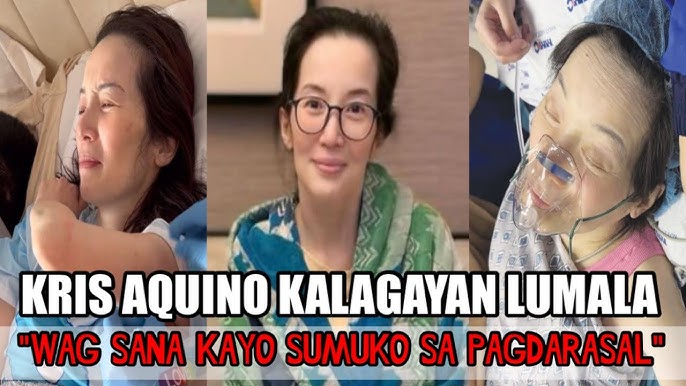 KRIS AQUINO DUMAAN SA KRITIKAL NA PAGSUSURI KAUGNAY SA KANIYANG KARAMDAMAN - YouTube