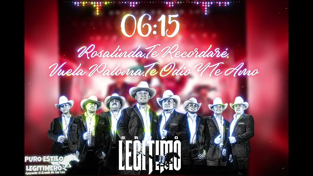 𝖱𝗈𝗌𝖺𝗅𝗂𝗇𝖽𝖺♫𝖳𝖾 𝖱𝖾𝖼𝗈𝗋𝖽𝖺𝗋𝖾́♫𝖵𝗎𝖾𝗅𝖺 𝖯𝖺𝗅𝗈𝗆𝖺♫𝖳𝖾 𝖮𝖽𝗂𝗈 𝖸 𝖳𝖾 𝖠𝗆𝗈♫-Grupo Legitimo •2025 En Vivo•