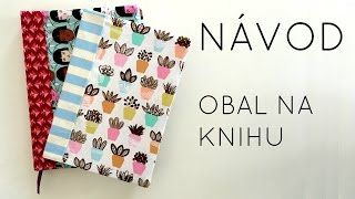 Návod na šítí, obal na knihu