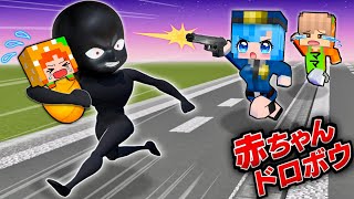 【赤ちゃんドロボー誘拐犯をつかまえろ！】マイクラで事件の犯人を探す警察探偵(#ぴこみんず )