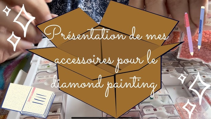 Kit Diamond Painting de démarrage pour débutant 💎 #diamondpainting #u