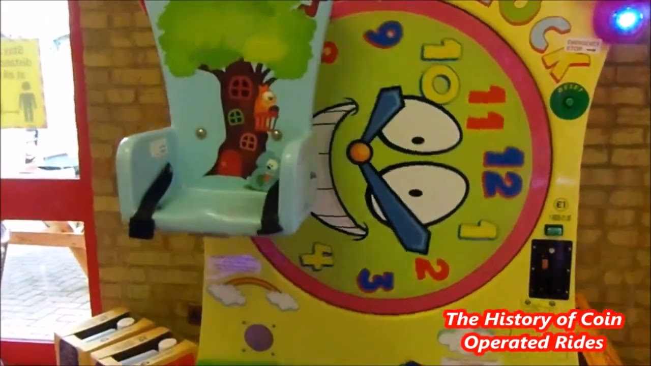 2010s Cogan Coin Operated Ferris Wheel Kiddie Ride - Crazy Clock