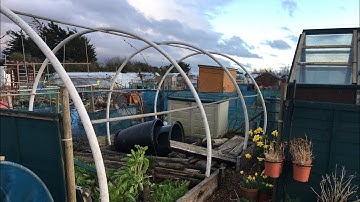 Horti Hugh: Grow tunnel build, part 1