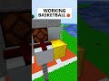 WORKING BASKETBALL🏀 (MONTAGEM TOMADA) in Minecraft! #shorts