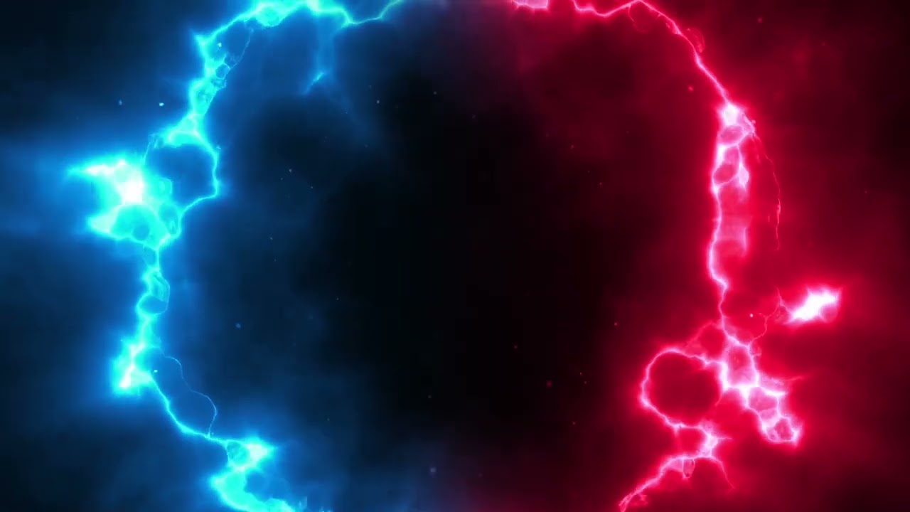 Fractal Energy Circle Background Loop