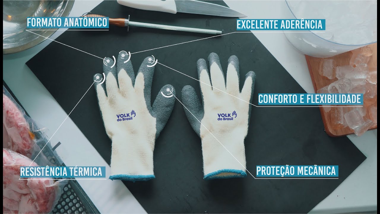 Luva Térmica Therma Grip Volk CA 18663 | SafetyTrab