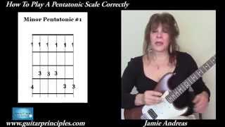 The Minor Pentatonic Scale for Guitar - How To Do It Correctly!