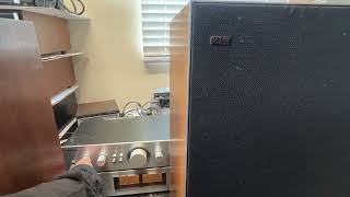 Bang And Olufsen Beovox 3702 Type 6244 Vintage 3 Way Speakers Tested