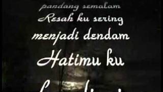 Video thumbnail of "Malam - M Nasir with lyrics"