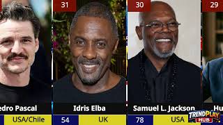 50 Famous Hollywood Actors 2026