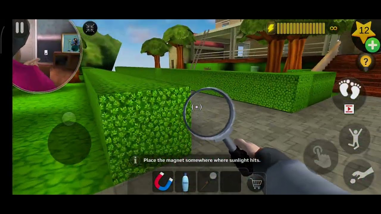 Miss t turns miss magnet 🧲 Scary Teacher Gameplay ~