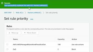 AWS WAF Account Takeover Prevention