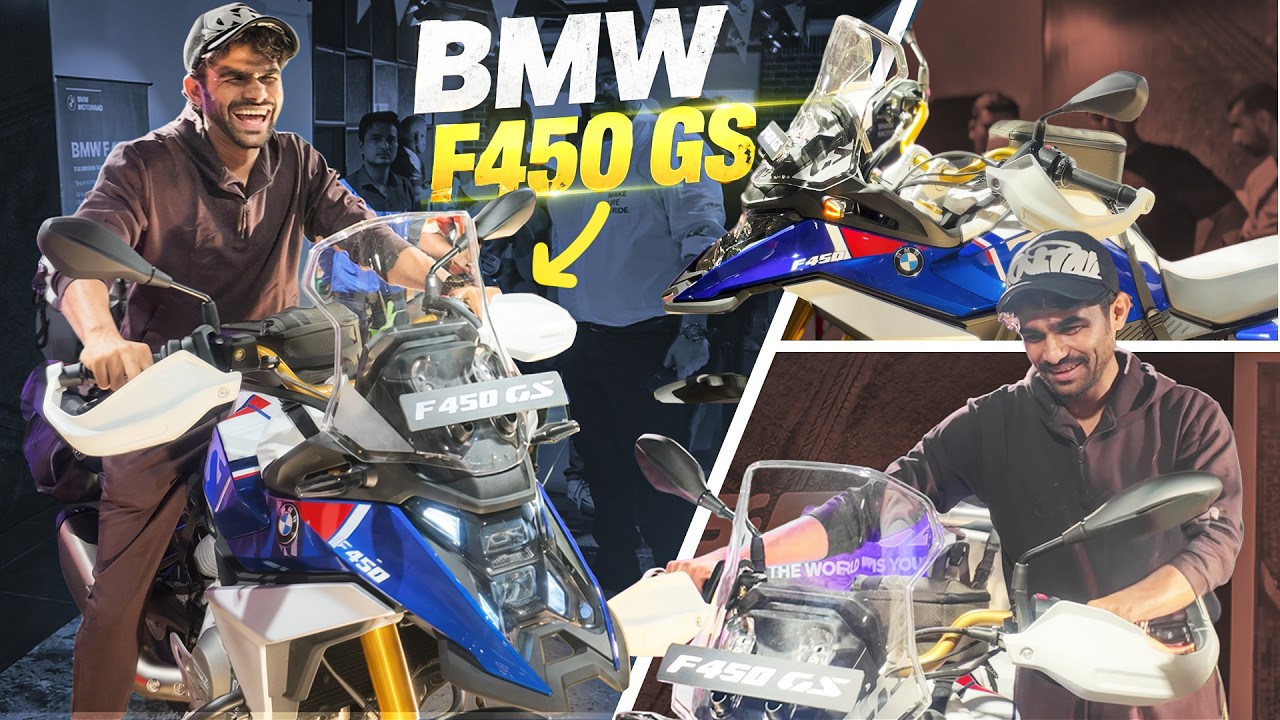 Invited by BMW to Unveil the All New BMW F450 GS | Vlog  No . 390