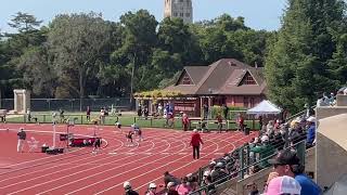 Stanford Invitational 4/2/22 Boys Varsity 4x100 Relay Heat 1