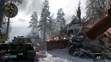 Call of Duty WWII Multiplayer Open Beta - Team Deathmatch - Ardennes Forest Map