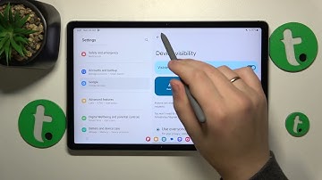 How to Set Up Nearby Share Feature on SAMSUNG Galaxy Tab S9 Fe