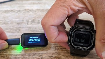 Tiny ESP32 based G-Shock time server
