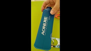 AONIJIE 250ml Foldable TPU Water Bottle Soft Drinking Kettle Outdoor Sports Running