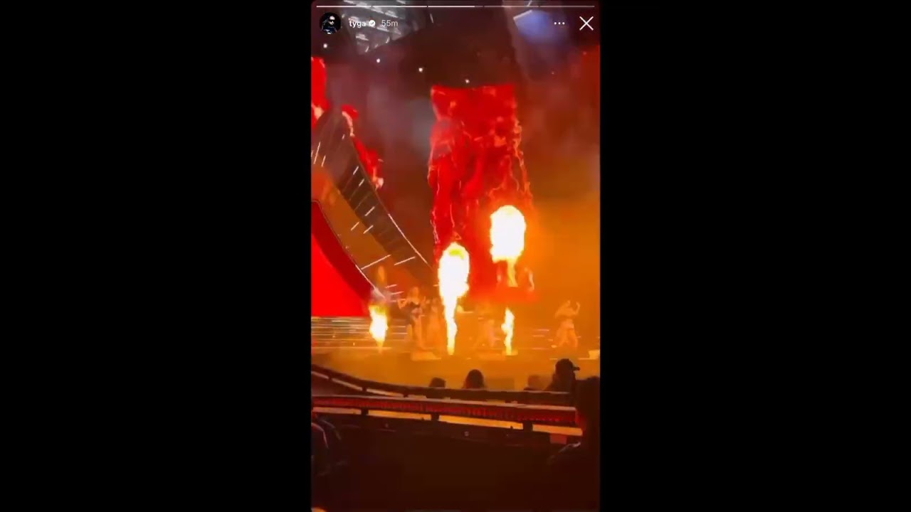 Tyga IG Update With Blackpink 