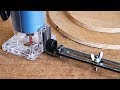 How To Make Circle Cutting Jig For Trim Router || Adjustable Circle Cutting jig
