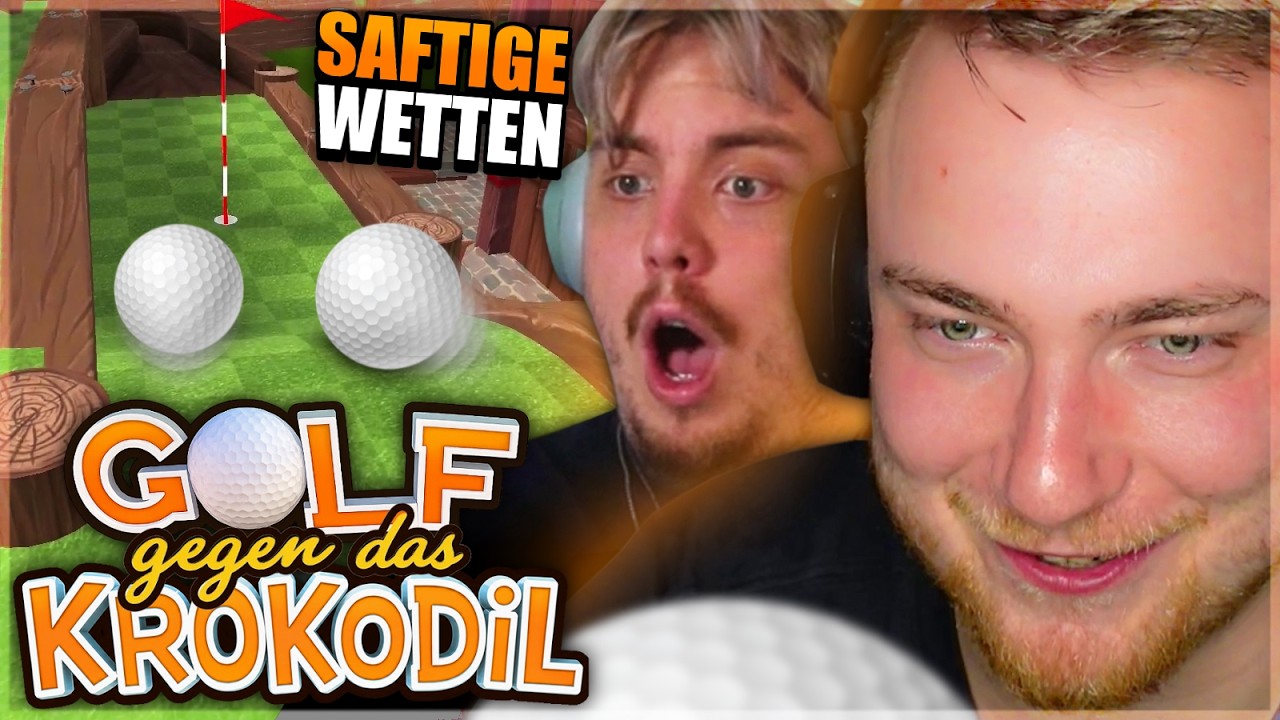 ⛳ SEHR GEILE RUNDEN! 🤣 Minigolf vs Kroko 🔥 | SolutionPlayz