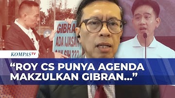 Soroti Langkah Roy Suryo CS Soal Ijazah GIbran, Joman: Ada Agenda Politik Makzulkan Wapres!